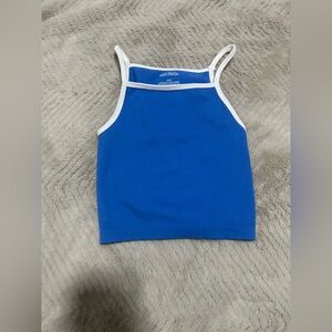 Wild Fable Blue Camisole with White Trim